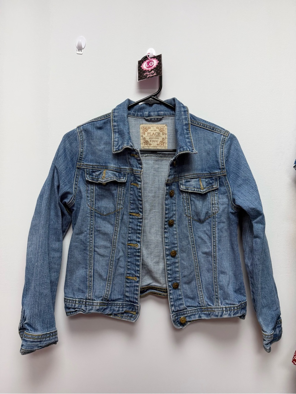 The Children's Place Light Blue Denim Jean Jacket